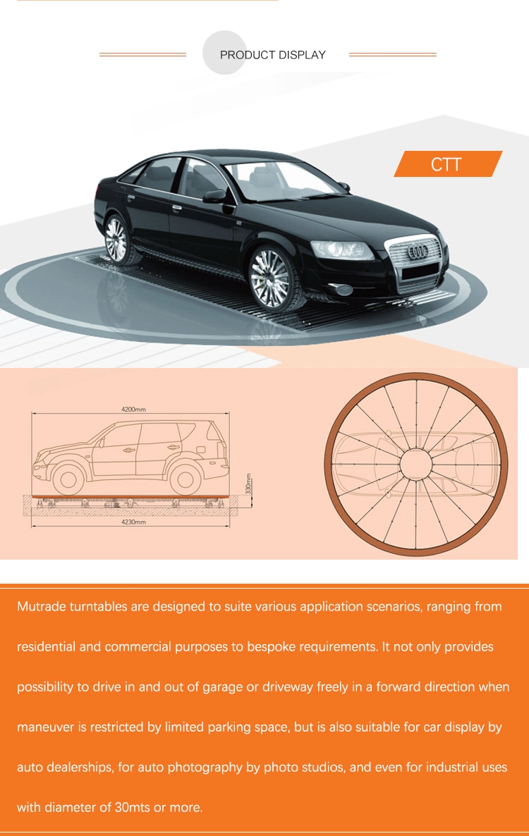 Rotation Car Display Turntable